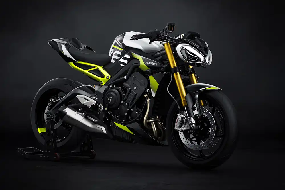 Auf 1.000 Exemplare limitiert: die Street Triple Moto2. Foto: Triumph Motorcycles