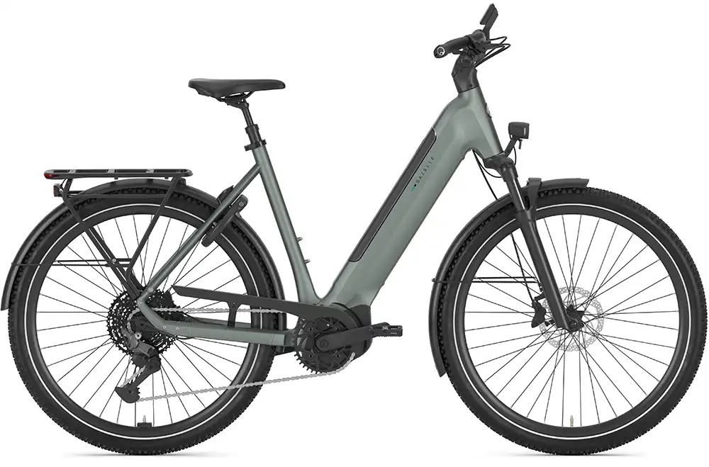 Die leicht angecrosste Version T11 bietet eine Kettenschaltung mit 1x11 Gängen. Foto: Gazelle