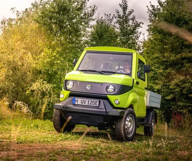Vor bald zehn Jahren haben Doktoranden an der TU München als nachhaltigen Pick-Up für Schwellenländer das aCar entwickelt. Foto: aCar