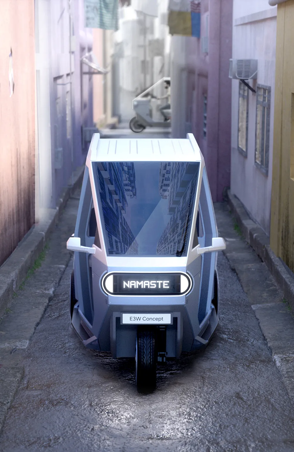 Hyundai baut eine Rikscha für Indien. Foto: Hyundai