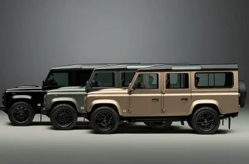 Den klassischen Land Rover Defender gibt es in neuen Farben. Foto: Jaguar Land Rover