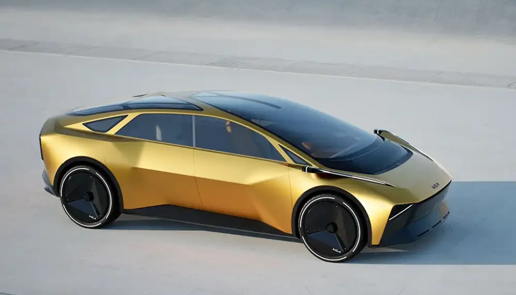 Kia ist 80 Jahre alt. Zum Jubiläum wurde jetzt das Konzeptauto Vision Meta Turismo vorgestellt. Foto: Kia