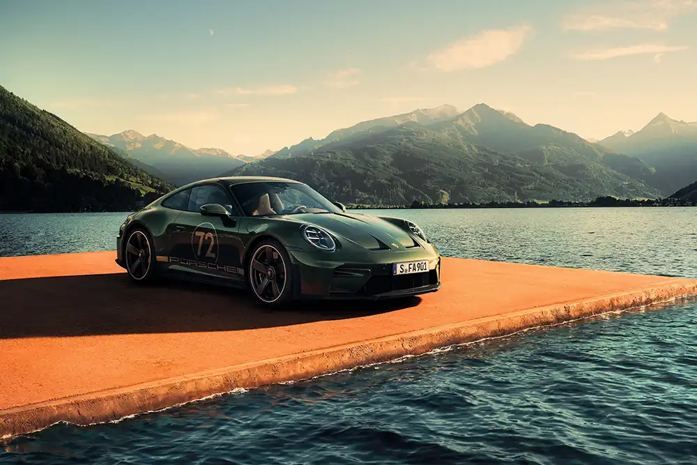 Ab April bestellbar: der auf 90 Exemplare limitierte Porsche 911 GT3 90 F. A. Porsche. Foto: Porsche