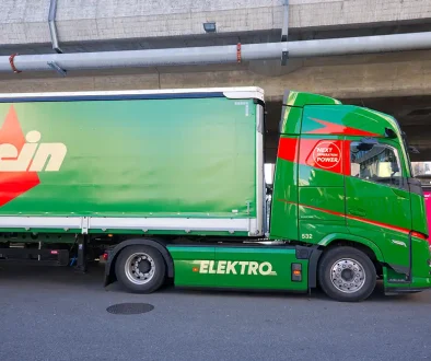 Elektro-Lastwagen Symbolbild. Foto: Michael Derrer Fuchs -stock.adobe.com