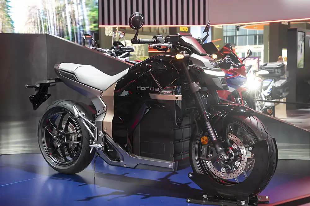 Mit der WN7 setzt Honda im Elektrobereich ein starkes Ausrufezeichen. Foto EICMA