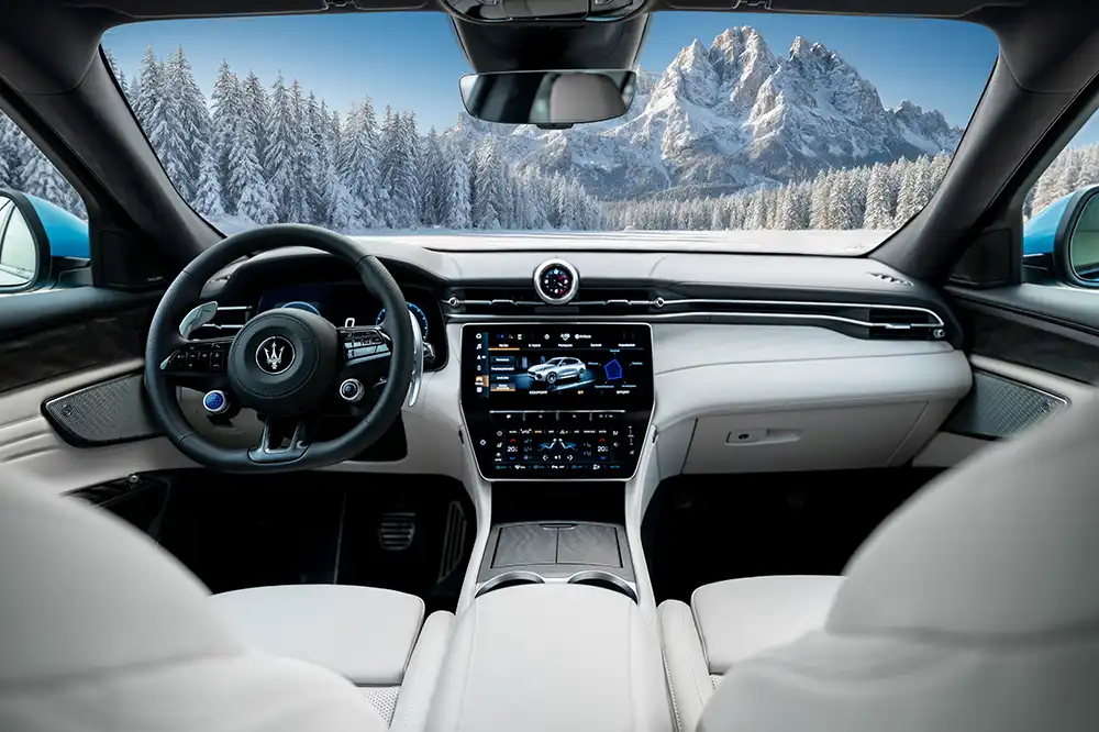 Maserati Grecale Cristallo Cockpit. Foto: Maserati