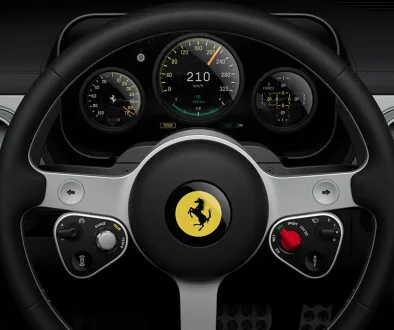 Ferrari will im Cockpit seines E-Autos Vergangenheit und Zukunft vereinen. Foto: Ferrari