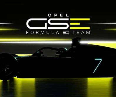 Konzeptgrafik des Opel GSE Formula E Rennwagens für die Saison 2026/27 – Starker Elektro-Motorsport mit 816 PS