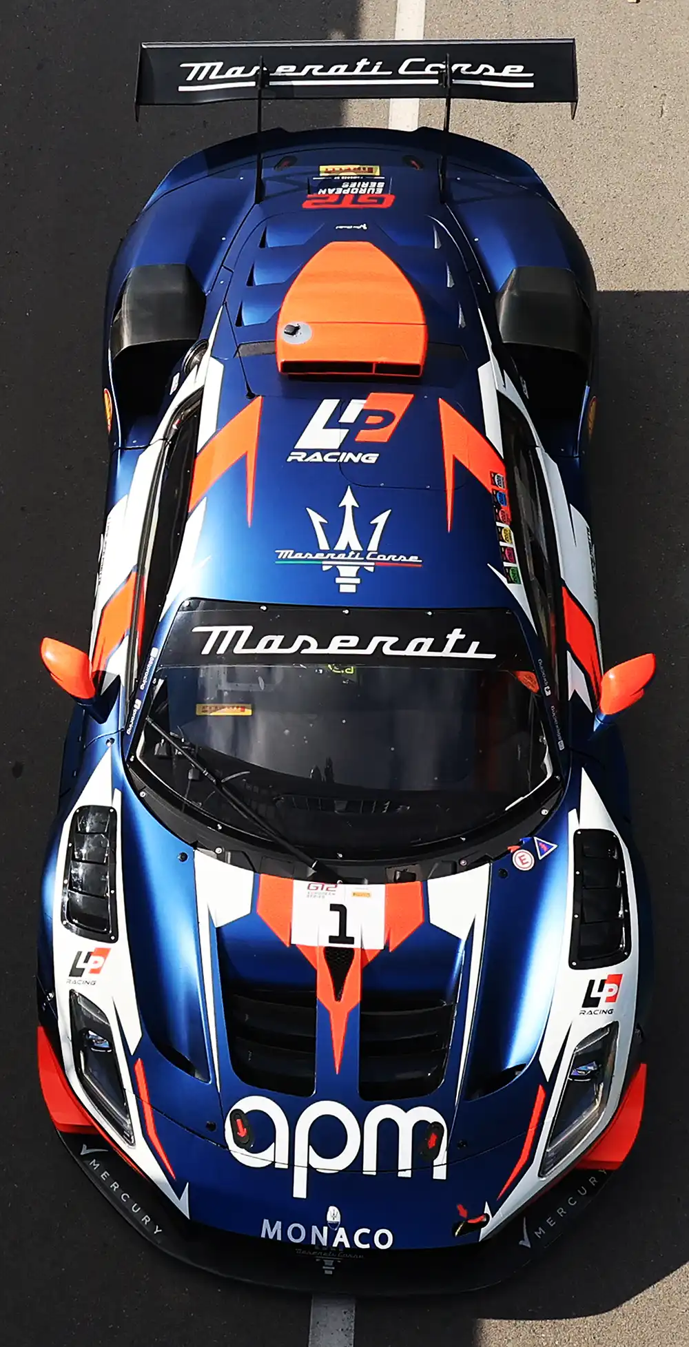 Der Maserati GT2 von Philippe Prette, Titelverteidiger der Am-Klasse in der GT2 European Series. Foto: Maserati
