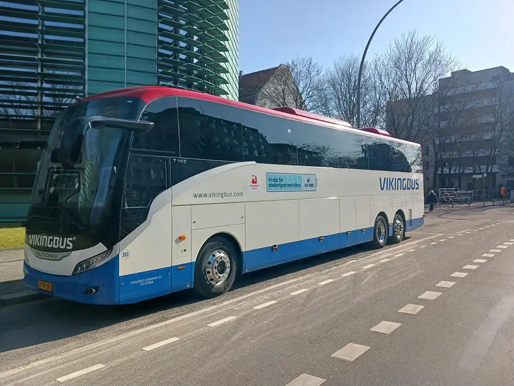 Der E-Bus von Yutong hat eine Reichweite von 600 bis 700 Kilometern. Foto: Haiko Prengel/SP-X