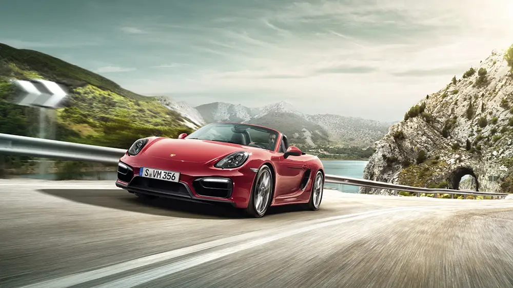 Feurig wie Chili – In dritter Generation (981) entwickelte der Porsche Boxster GTS ab 2014 starke 330 PS. Foto: Porsche