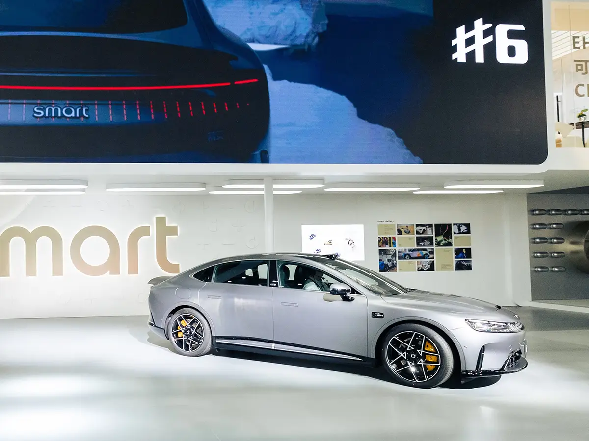 Der Smart #6 ist fast fünf Meter lang (4,91 m) und damit eine echte Mittelklasse-Ansage. Foto: VW