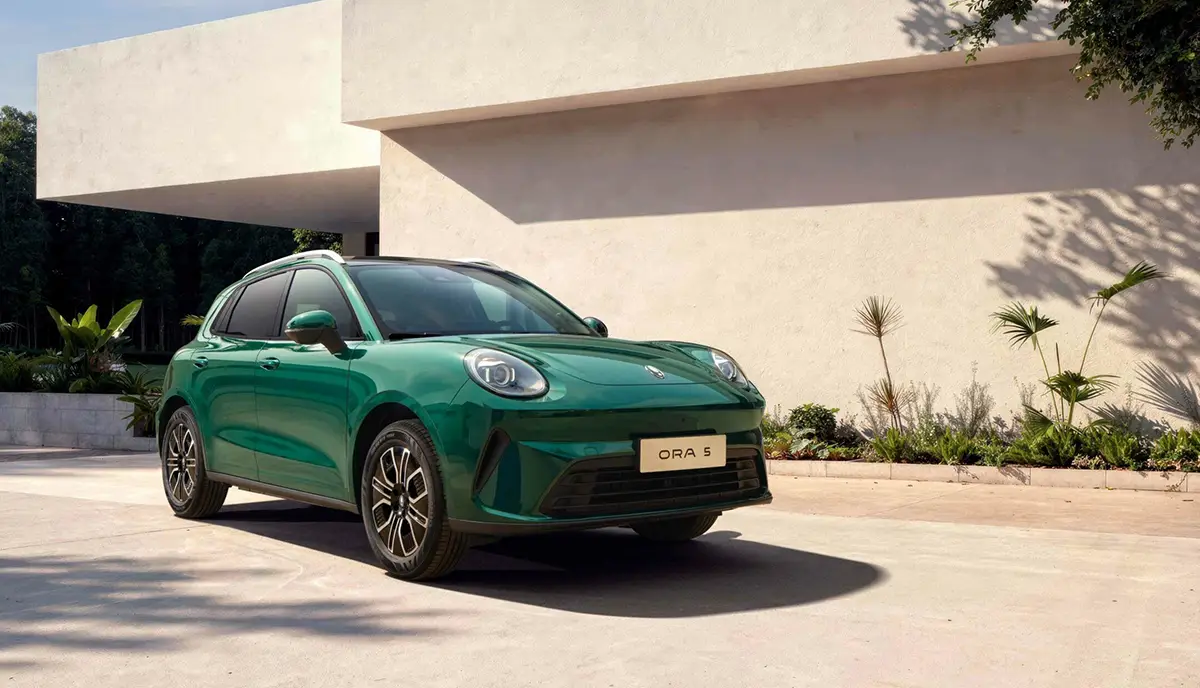 Mit dem Ora 5 erweitert Great Wall Motor (GWM) seine Modellpalette um ein weiteres Fahrzeug für das C-Segment. Foto: GWM