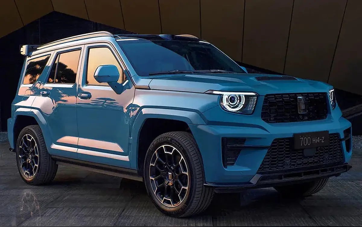 Mit 5,10 Metern Länge, über zwei Metern Breite und klassischem Leiterrahmen ist der Tank 700 ein echtes Full-Size-Offroad-Monster. Foto: GWM