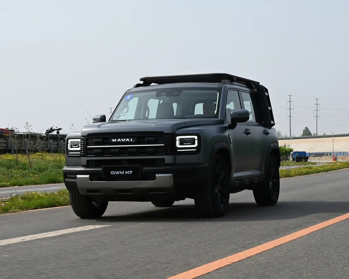 Der GWM Haval H7 bei Testfahrten auf der firmeneigenen Teststrecke in China.
